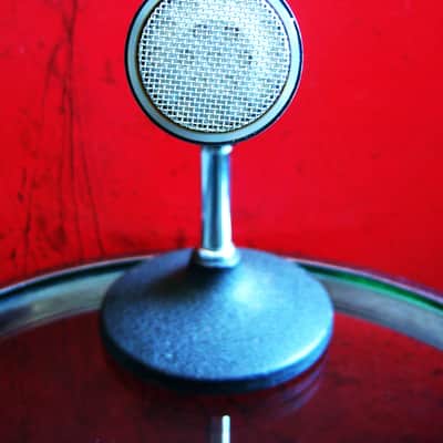 Vintage RARE 1960's LTV University 8100 model / Altec Cardioid Dynamic Microphone Hi Z w accessories Shure Electro Voice Ampex image 3