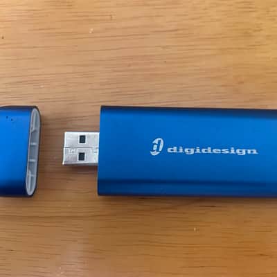 Digidesign MBox 2 Micro USB Audio Interface 2000s - Blue Metallic image 3
