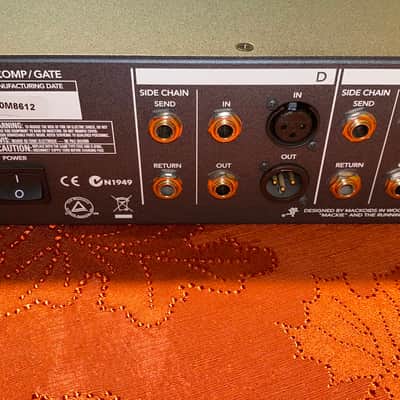 Mackie QUAD Comp/Gate 4-ch. Rack Mount Digital Compressor/Gate image 6