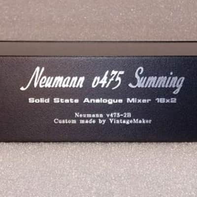 VintageMaker 16x2 Summing Mixer Neumann v475-2B image 2