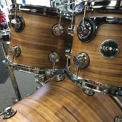 DW Eco-X Project Drum Set 10-12-16-22 in Satin Banana Veneer image 3
