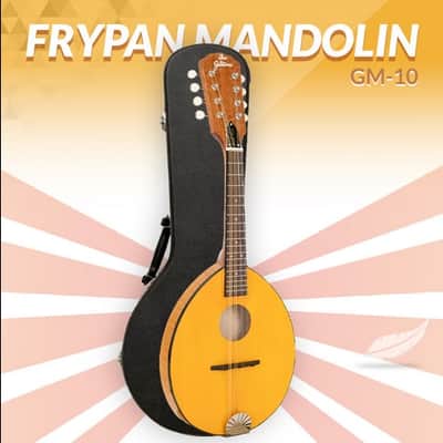 Gold Tone GM-10 Solid Spruce Top Mahogany Neck Frypan 8-String Mandolin w/ Hard Case, Free Shipping image 12