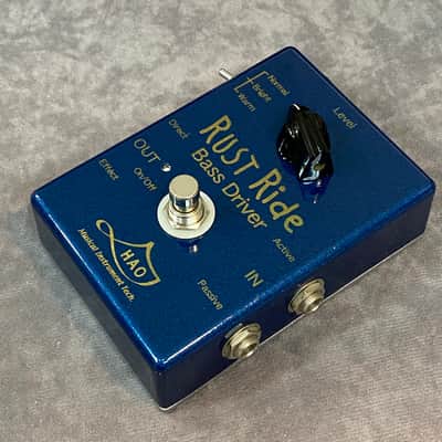 Hao Rust Ride Bass Driver 2000s - Blue Pearl | Reverb
