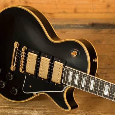 Gibson Custom 1957 Les Paul Custom Reissue 3-Pickup | Ebony - VOS image 5