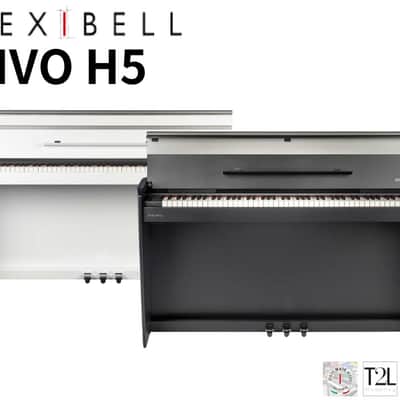 Dexibell VIVO H5 Digital Piano – 88-Key Professional Stage Piano – Made in Italy – Great Condition - White image 4
