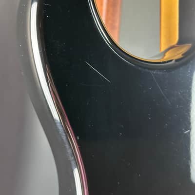 Used Squier Stratocaster HSS Black w/case TSU25011 image 16