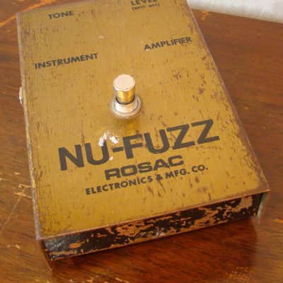 Vintage Rosac Nu-Fuzz imagen 1