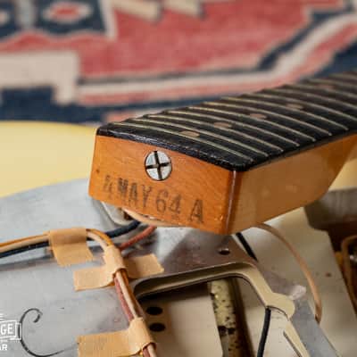 1964 Fender Jazzmaster Olympic White with video! image 15