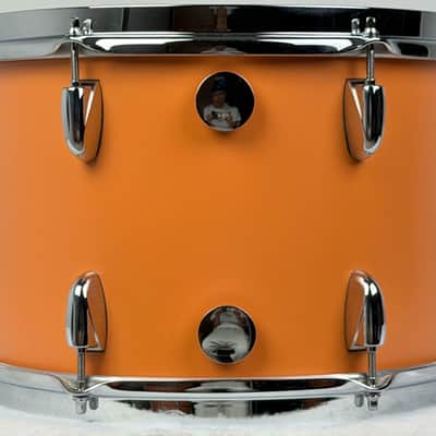 Gretsch 22/13/16/5.5x14" Broadkaster Vintage-Build Drum Set - Exclusive Satin Cameo Coral imagen 17
