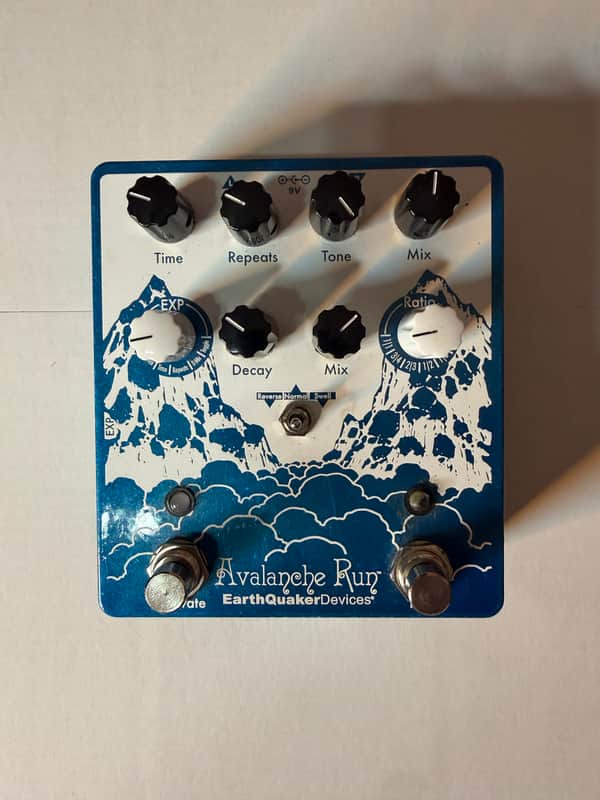 EarthQuaker Devices Avalanche Run Stereo Reverb & Delay with Tap Tempo V2 2018 - Present - Various