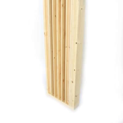 Quadratic Acoustic Diffuser Panel, QR  Sound Diffusion, Sonic Studio Treatment  13 x 46  Audiophile image 5