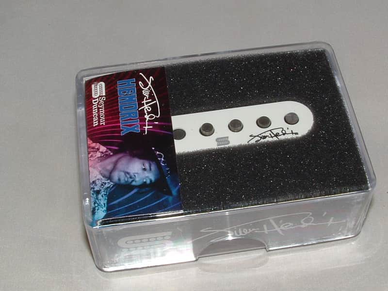 Seymour Duncan Jimi Hendrix Signature Strat Neck Middle Pickup  (White)  New with Warranty image 1