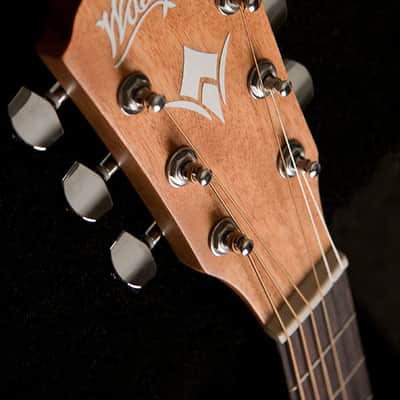 Washburn D7S Harvest Dreadnought Acoustic Guitar. Natural Gloss image 3