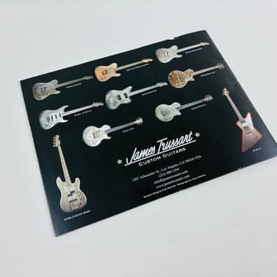 James Trussart Custom Guitars full-color catalog 2008 image 8
