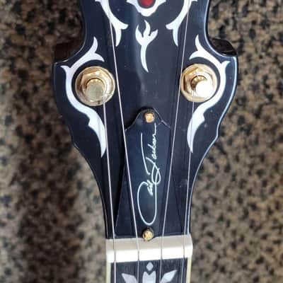 Gold Tone OB-3CJ Carl Jackson Ruby Pearl Signature Mastertone Banjo - Pre-Order image 7