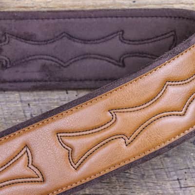 Taylor 2.75" Vegan Leather Guitar Strap- Tan image 1