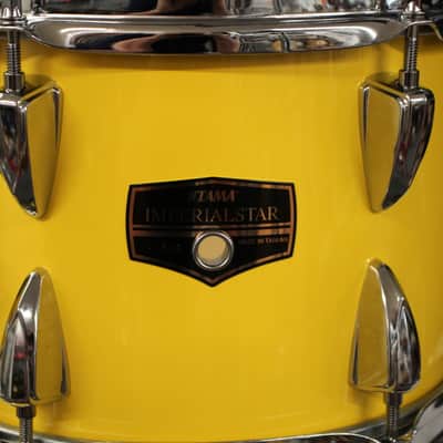 Tama Imperialstar IE52C 5 Piece Drums Set w/Hardware & Meinl HCS Cymbals Electric Yellow image 2