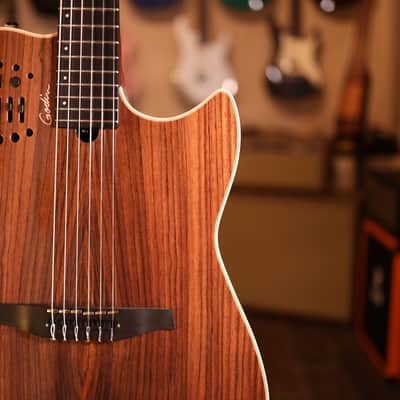 Godin MultiAc Nylon SA Acoustic-Electric Guitar Rosewood 9902 Top image 4