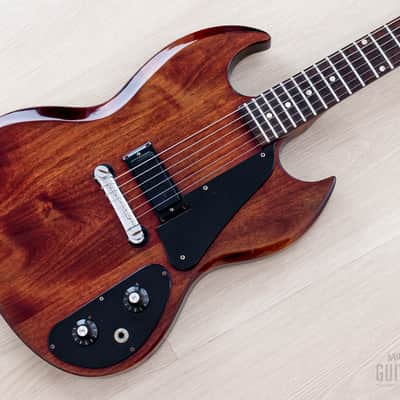1972 Gibson SG-1 Cherry Vintage Guitar 100% Original w/ Case, Tarback Mini Humbucker image 1