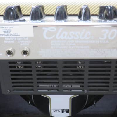 Peavey Classic 30 II 2-Channel 30-Watt 1x12" Guitar Combo - Tweed image 13