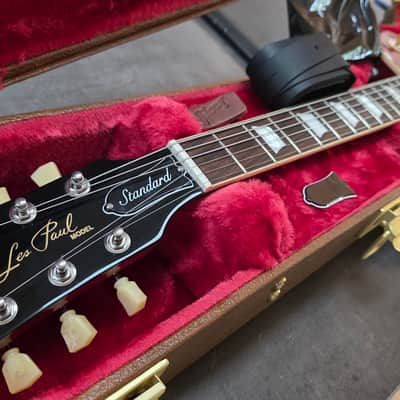Gibson Les Paul Standard '50s BRAND NEW Left Handed Heritage Cherry Sunburst LH Lefty Hand 1959 neck profile image 5