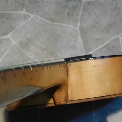 RARITÄT alte Brac Balkan Zupfinstrument BISERNICA Tamburica Tambura antik string J. Stjepusin SISAK image 11