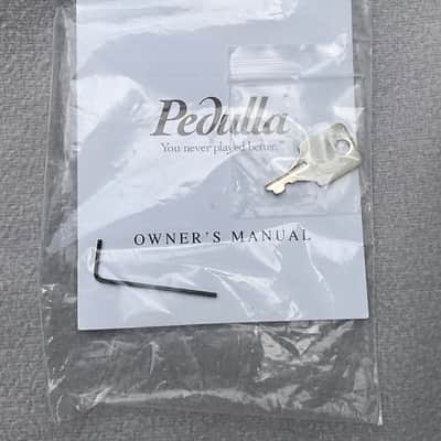 Pedulla ET4 Thunderbass Zebrawood w/ OHSC image 18