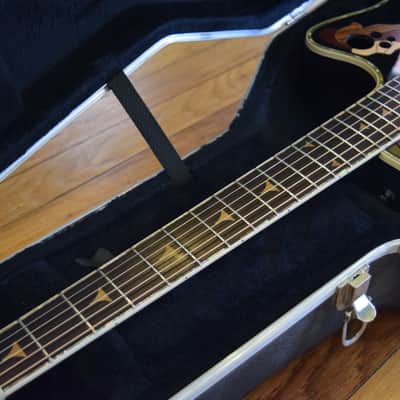 RARE! 1992 USA Ovation N768 Nakaos Elite Craftsman A/E Guitar & OHSC Japan Domestic Market 1 of 225 image 13