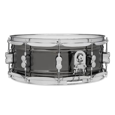 PDP Concept Series Metal Snare, 5.5x14, Black Nickel Over Steel w/Chrome Hardware (PDSN5514BNCR) image 4