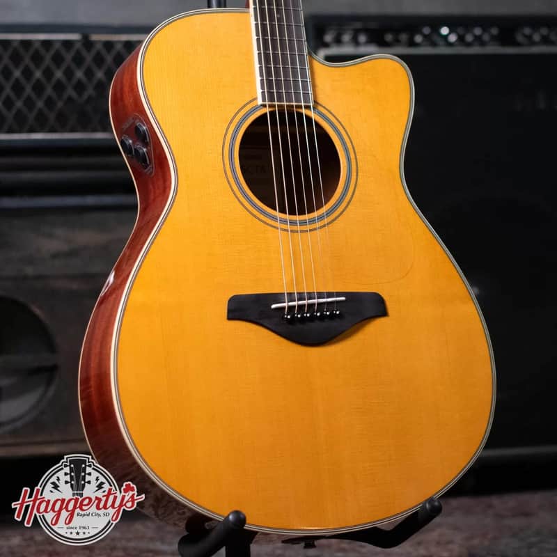Yamaha FSC-TA TransAcoustic/Electric - Vintage Tint image 1