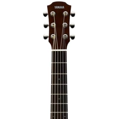 Yamaha Vintage Natural Parlor Guitar, Solid Mahogany Back And Sides, Solid Spruce Top image 5