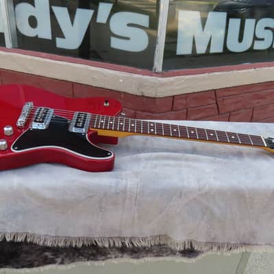 FENDER 1998 TELE-SONIC 1998 CRIMSON RED TRANSPARENT EARLY RUN 1st YEAR near MINT ORIGINAL! image 1