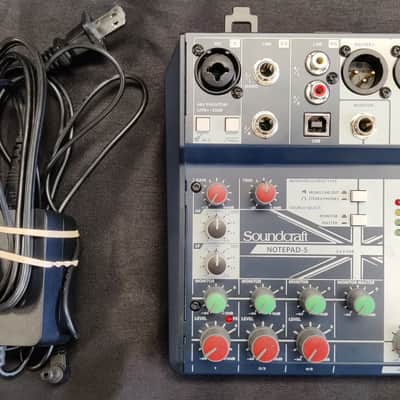Soundcraft Notepad 5 Analog Mixer image 1