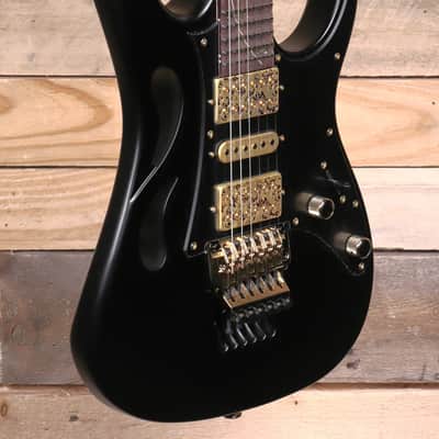 Ibanez Steve Vai Signature PIA3761 Electric Guitar Onyx Black w/ Case image 2