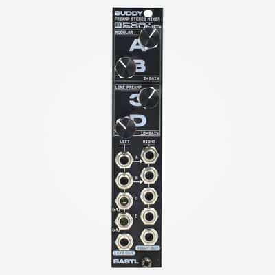 Bastl Instruments BUDDY 4-Channel Eurorack Mixer and External Input Preamp Module image 1