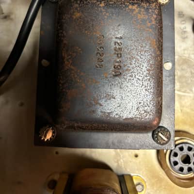 Fender Bassman 6G6-B Brownface 50-Watt 2x12" Piggyback Guitar Amp 1963 - 1964 - Blonde image 7