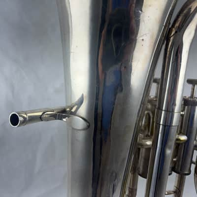 Yamaha YEP-201S Standard Euphonium 2000s - Silver-Plated image 9