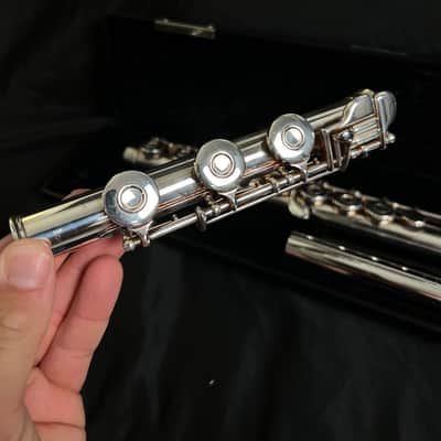 Gemeinhardt 3SB - Solid Silver Open Hole B-Foot Flute image 14