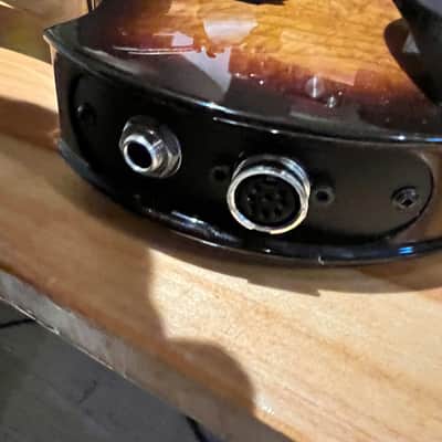 Gorgeous Cantini Earphonic Oreccieto active pickup and Midi Violin - Sunburst image 5