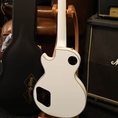 Epiphone Inspired By Gibson Custom Les Paul Custom (Incl Hard Case) Alpine White image 4