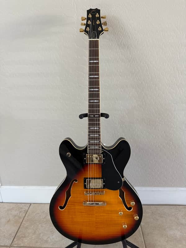 Peavey JF-1 Hollowbody Electric Guitar Sunburst | Reverb