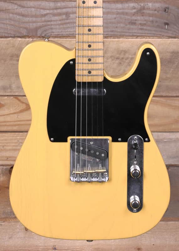 Fender 75th Anniversary Vintera Road Worn 1951 Telecaster Electric Guitar Butterscotch Blonde w/ Case image 1