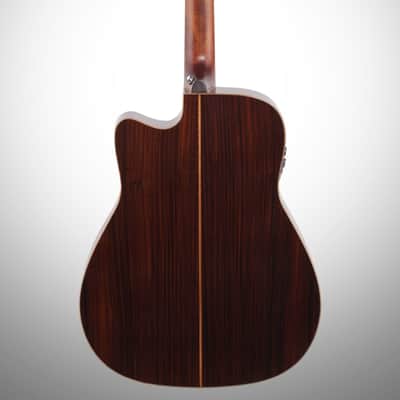 Yamaha A3R Acoustic-Electric Guitar (with Hard Bag), Tobacco Brown Sunburst image 6
