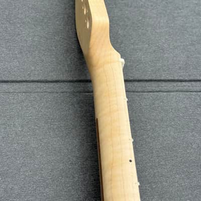American Fender Telecaster Flamed 1-piece Maple Neck Standard Thin by Warmoth USA w/ Fender locking tuners image 7