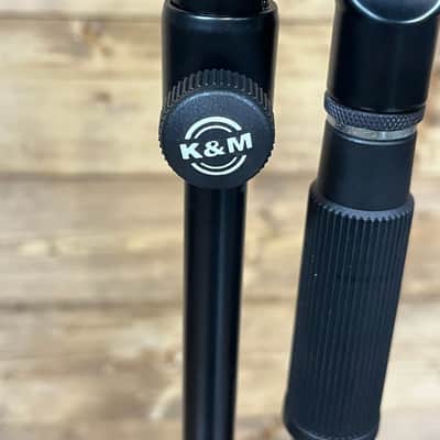 K&M 21021 Overhead Mic Stand 2010s - Black image 2