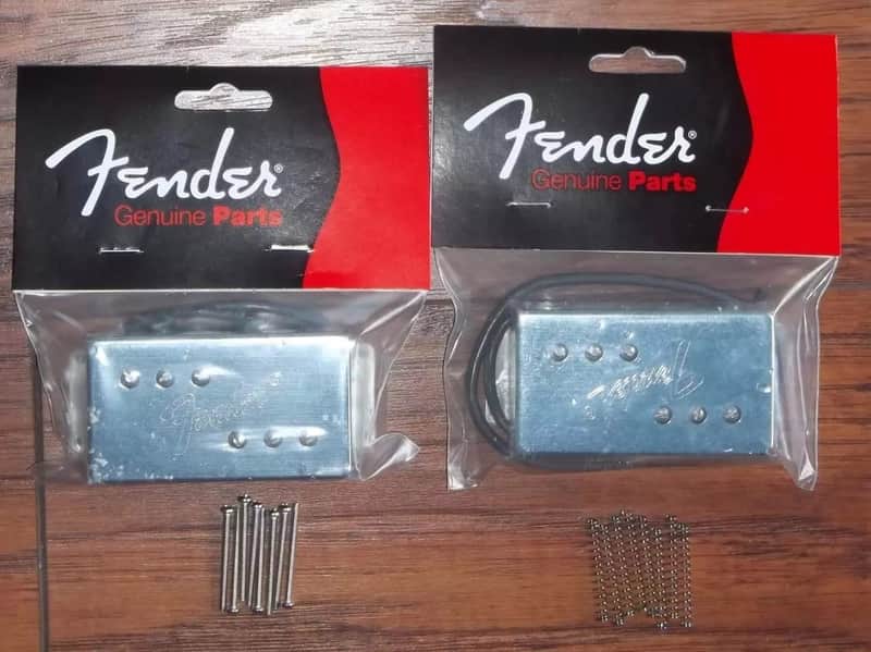 Fender® '72 Deluxe/Custom Tele Wide Range Pickup Set~Bridge & Neck~Brand New image 1