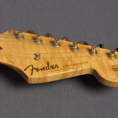 Fender Fender Custom Shop Stratocaster Cunetto Relic John Cruz 1996 - White Blonde image 14