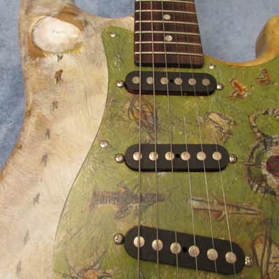 Schecter USA Custom Strat artist series 1996 - Custom Art image 5