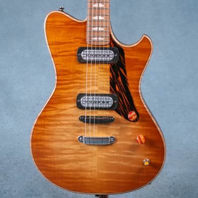 Powers Electric A-Type Select Maple FF42 Hard Tail Electric Guitar - Wild Honey Burst - A573 image 1