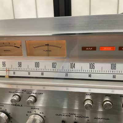 Pioneer SX-1050 120-Watt Stereo Solid-State Receiver 1976 - 1978 - Silver image 2